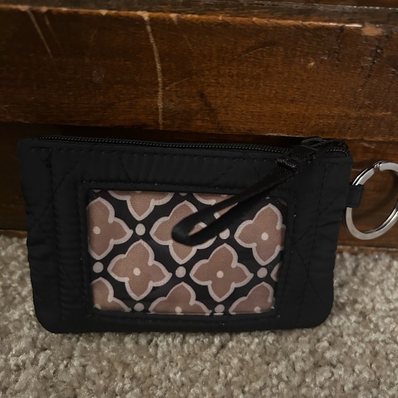 Vera Bradley Floral Interior Gray Wallet and Black Coin Purse Bundle - NWT - Picture 7 of 7